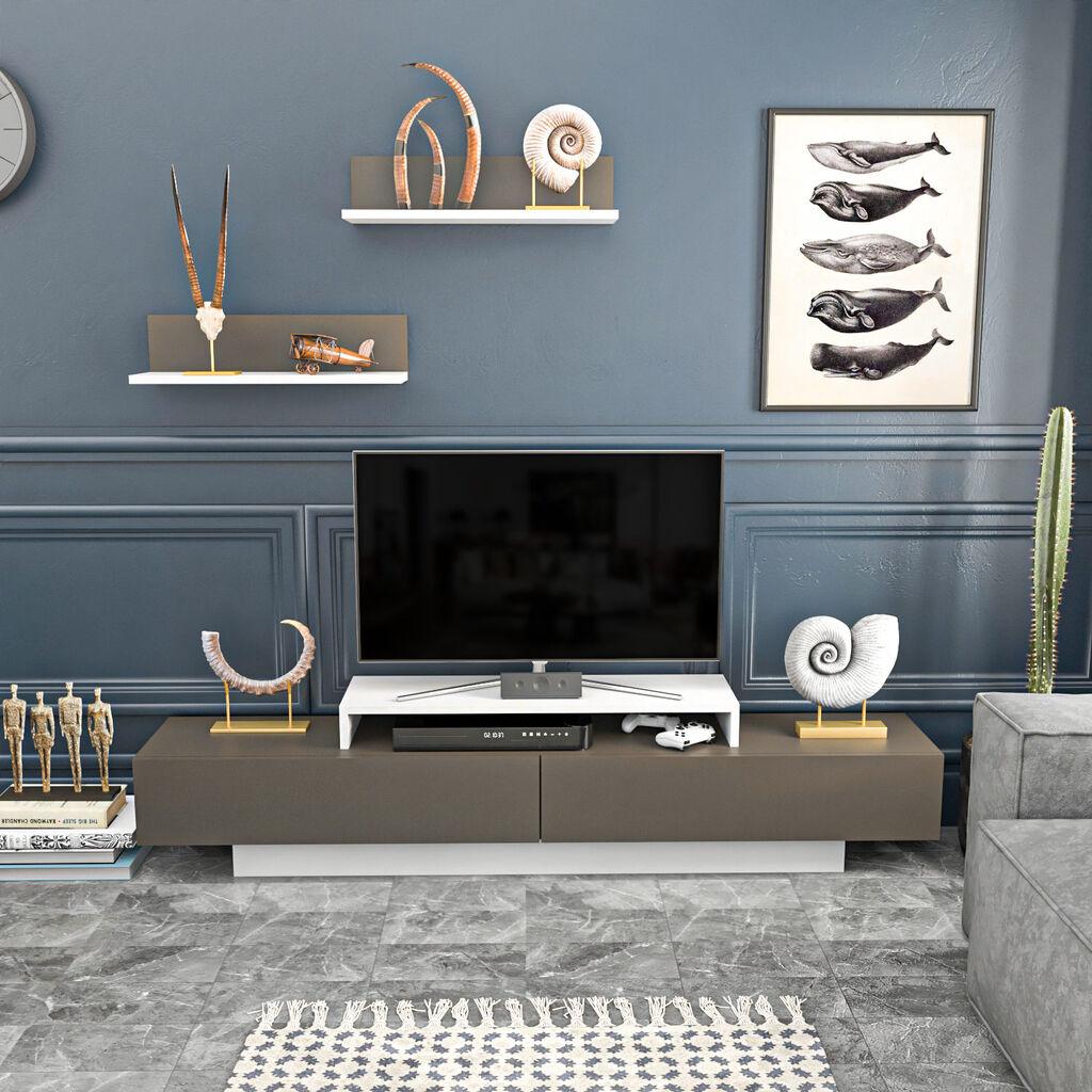 Hannah Home TV stalak Lucy, smeđa