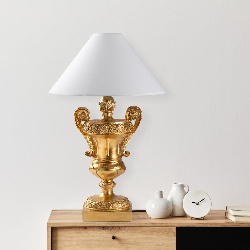 Stolna lampa Wallity, bijela