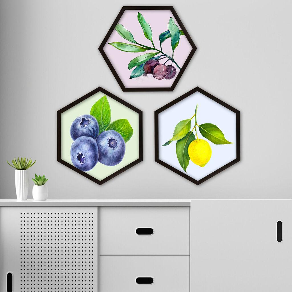 Wallity Uramljena slika 6GEN230378016, 35x35 cm, 3 dela