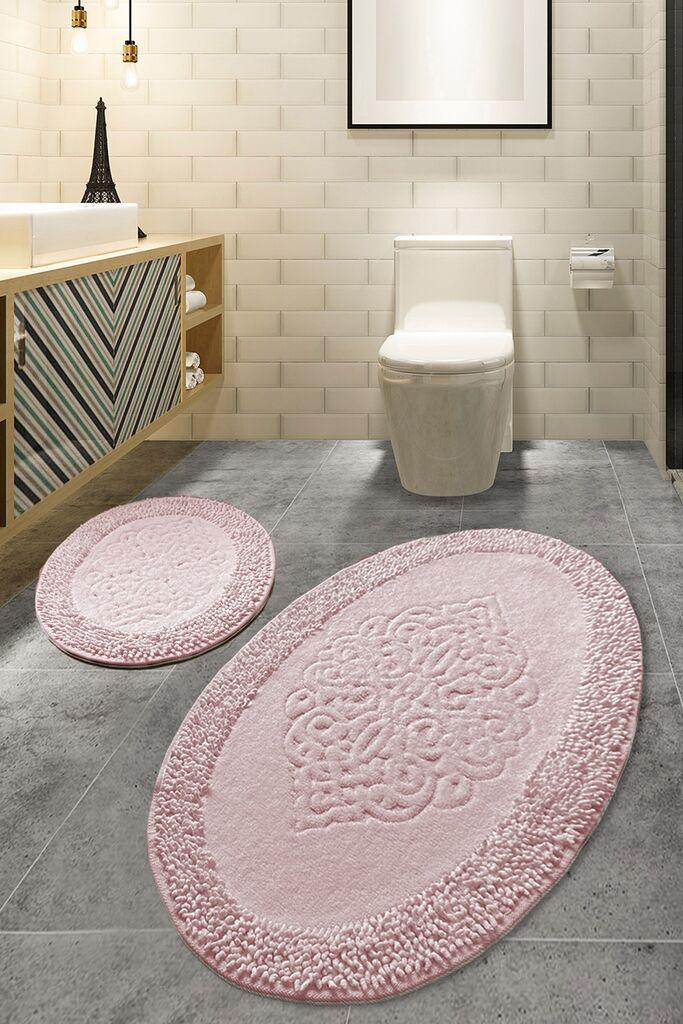 L'essentiel Maison Set od 2 kupaonska tepiha Šarene