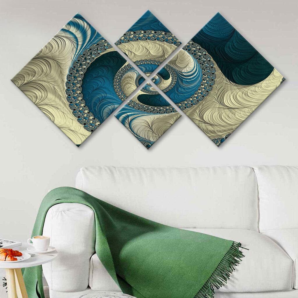 Wallity Slika 4MDF689833501, 60x115 cm, 4 dela