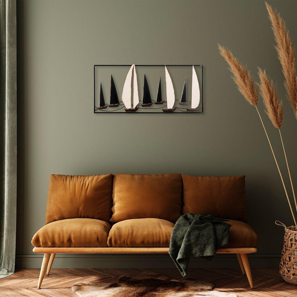 Wallity Zidna dekoracija Yelkenli, 40x91x5 cm, Šarena