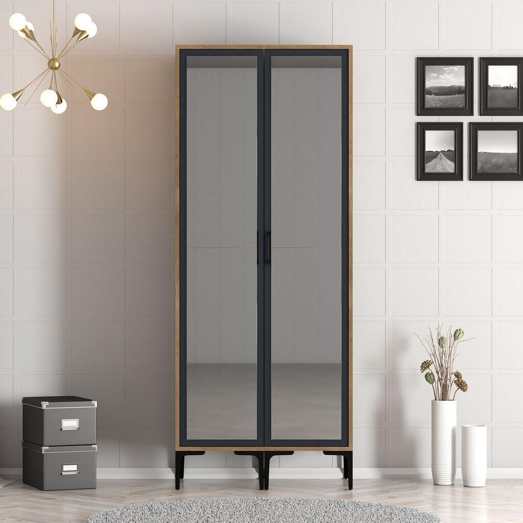 Hanah Home Ormar Kumsal RR, 80x201,4x47,5 cm, Antracit