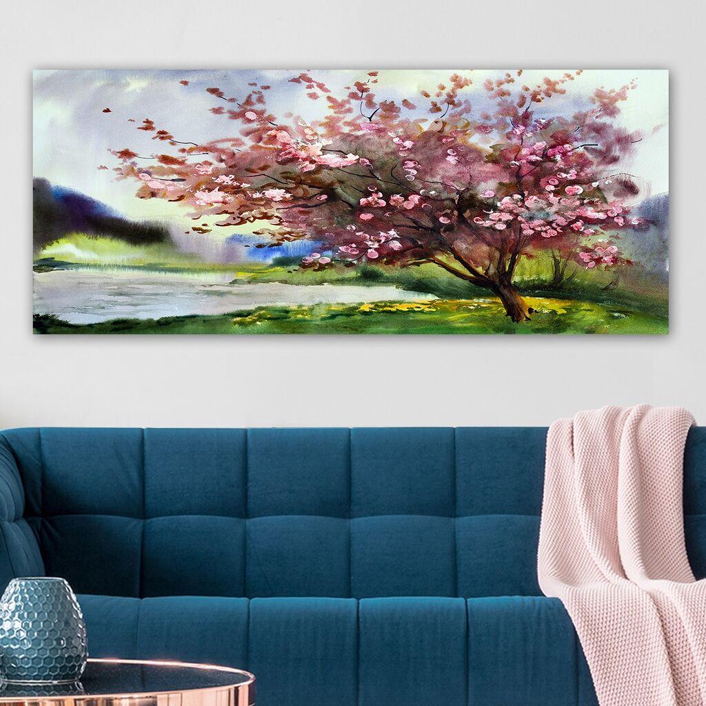 Wallity Slika na platnu 50x120cm