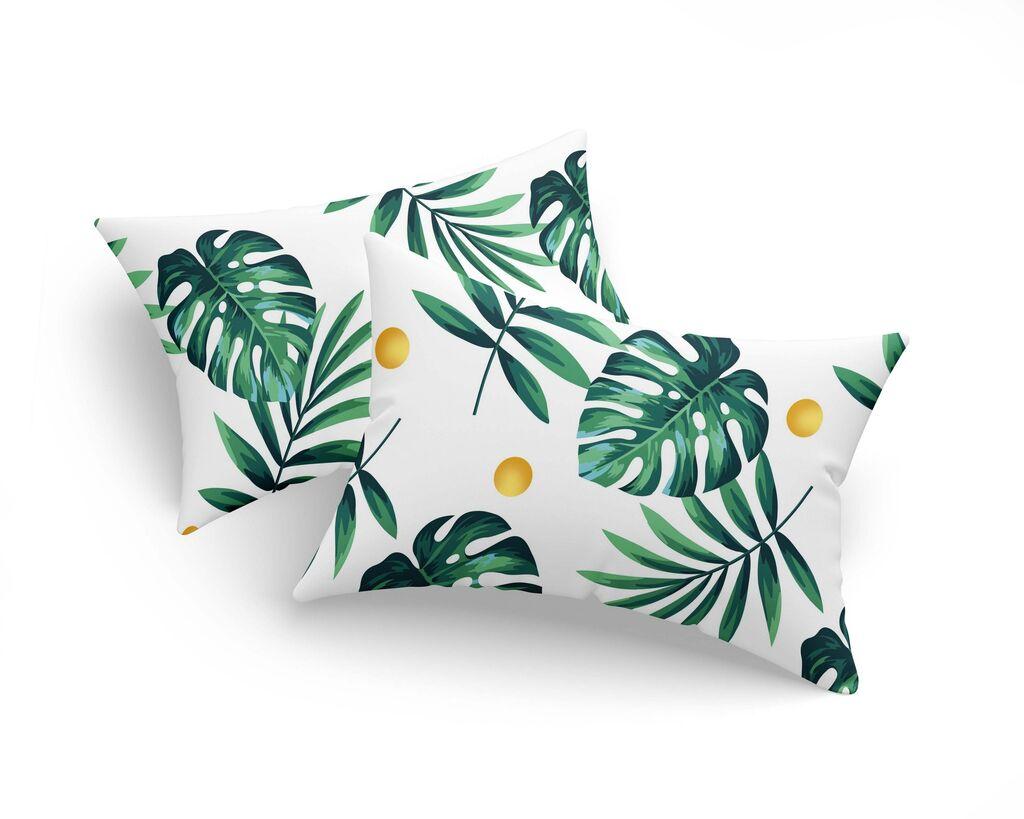 L'essentiel Maison Monstera set jastučnica, bijela
