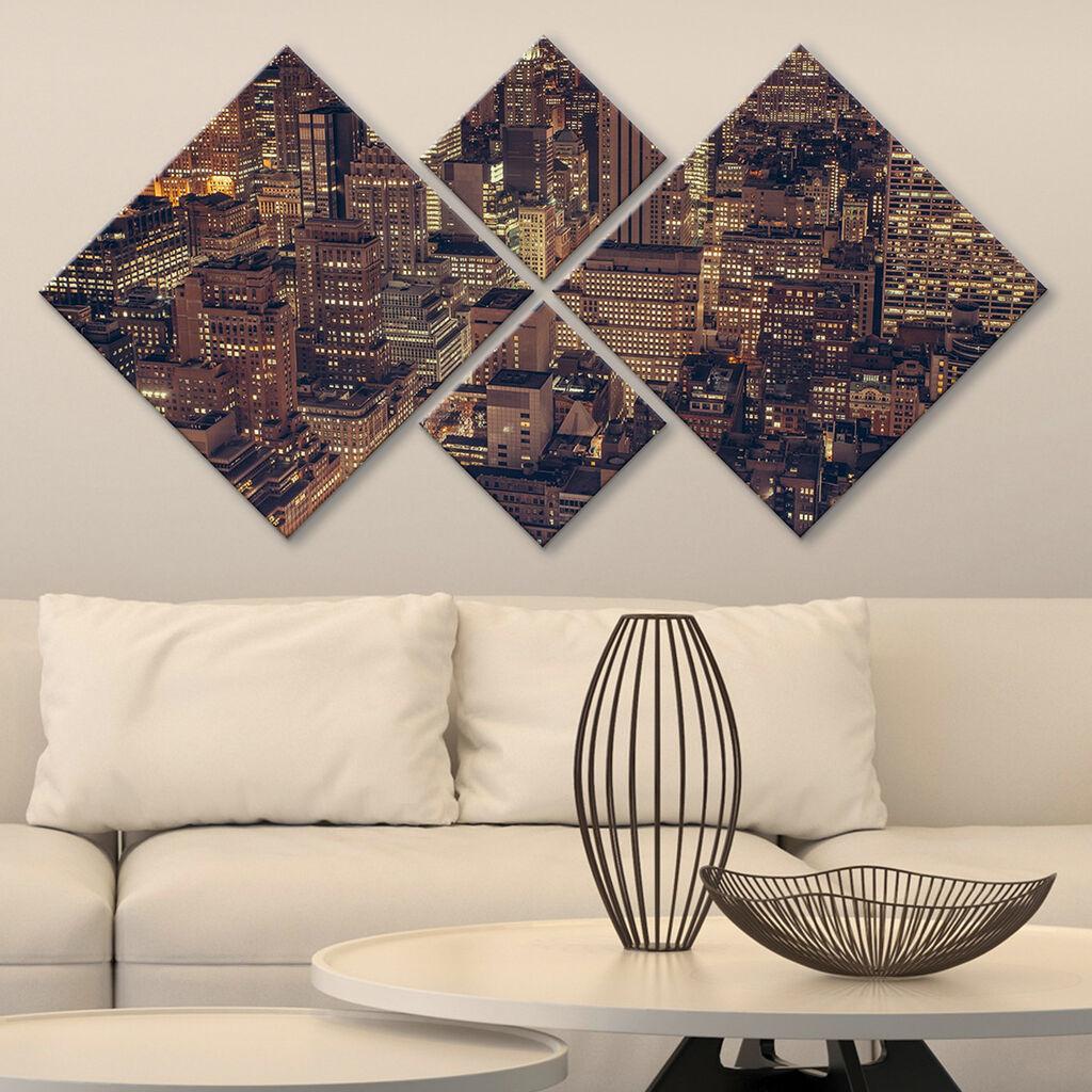 Wallity Slika 4MDF690868, 60x115 cm, 4 dela