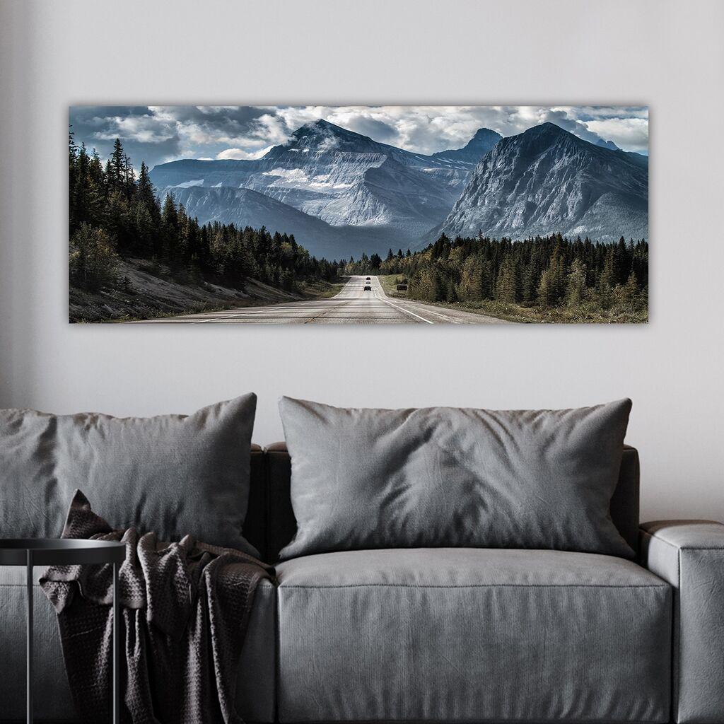 Wallity Slika na platnu 30x80cm