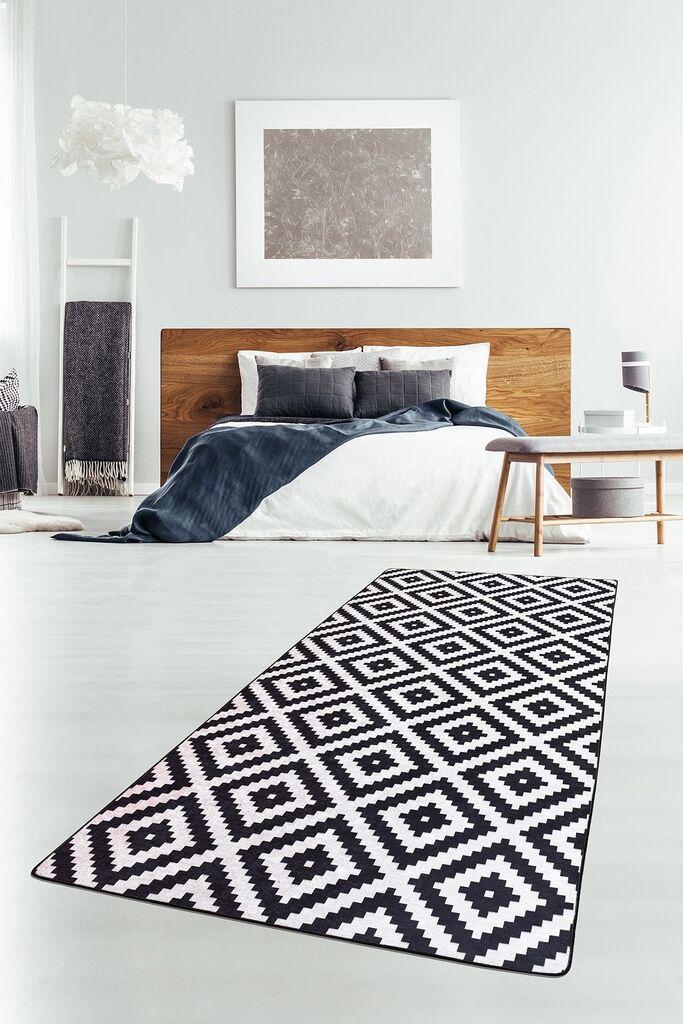 Conceptum Hypnose tepih, 80x200cm, crno-bijeli