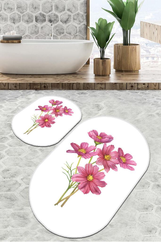 L'essentiel Maison Set od 2 tepiha za kupatilo, bijela