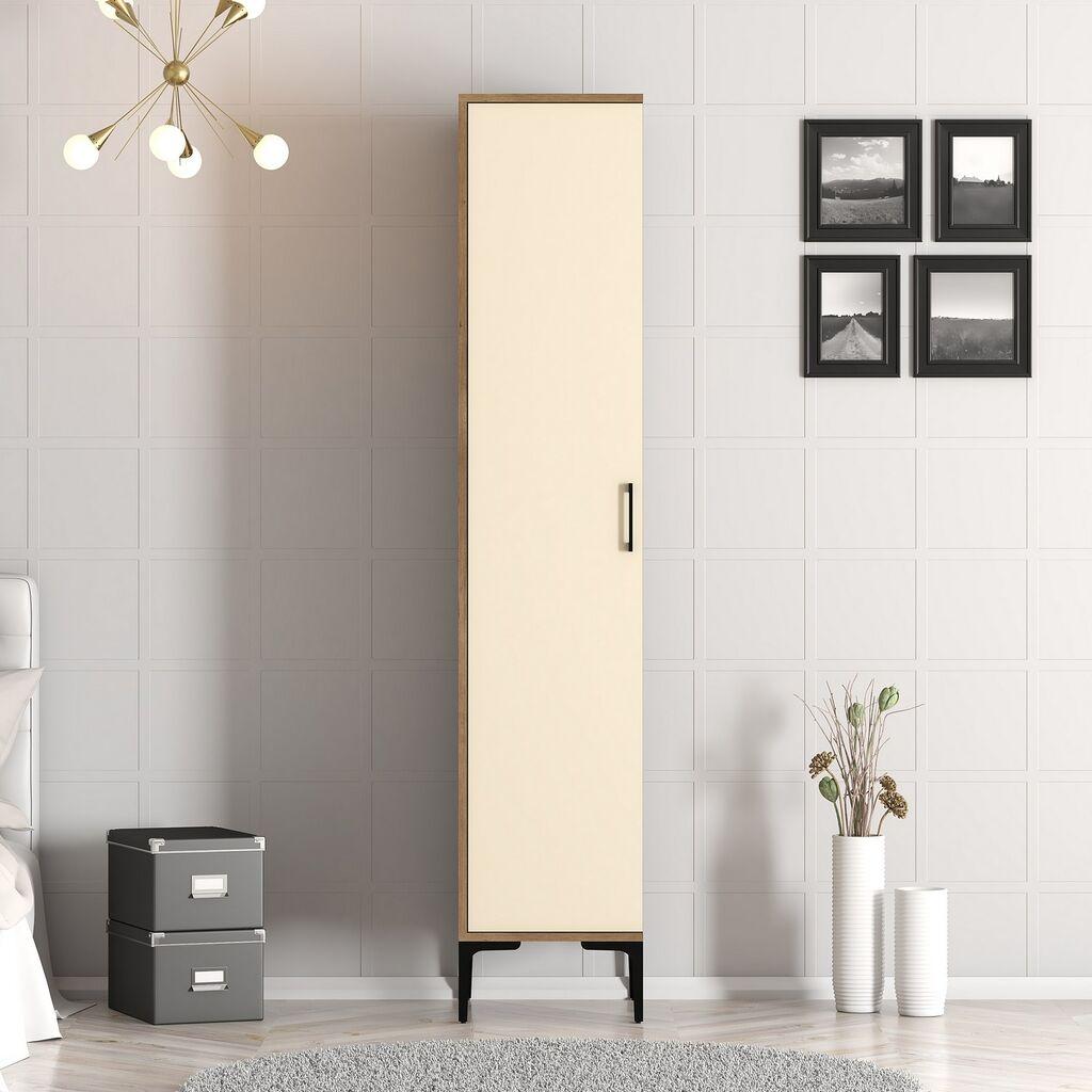 Hanah Home Ormar Kumsal S, 40x47,5x201,4 cm, Krem