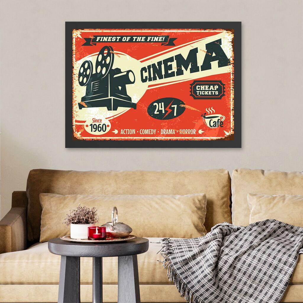 Wallity Uramljena slika Cinema 3, 35x45 cm
