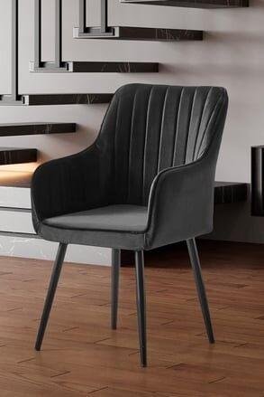 Hanah Home Fotelja Nova, 46x89x44 cm, Antracit
