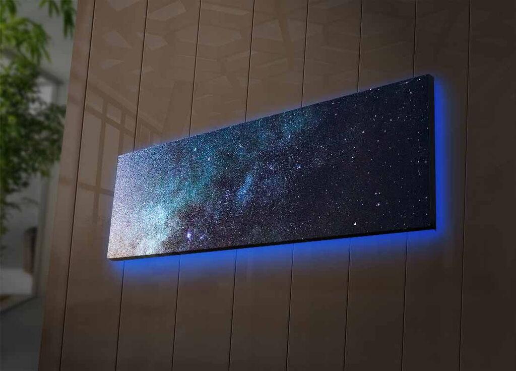 Wallity 3090NASA 012 Dekorativna LED slika, 30x90cm