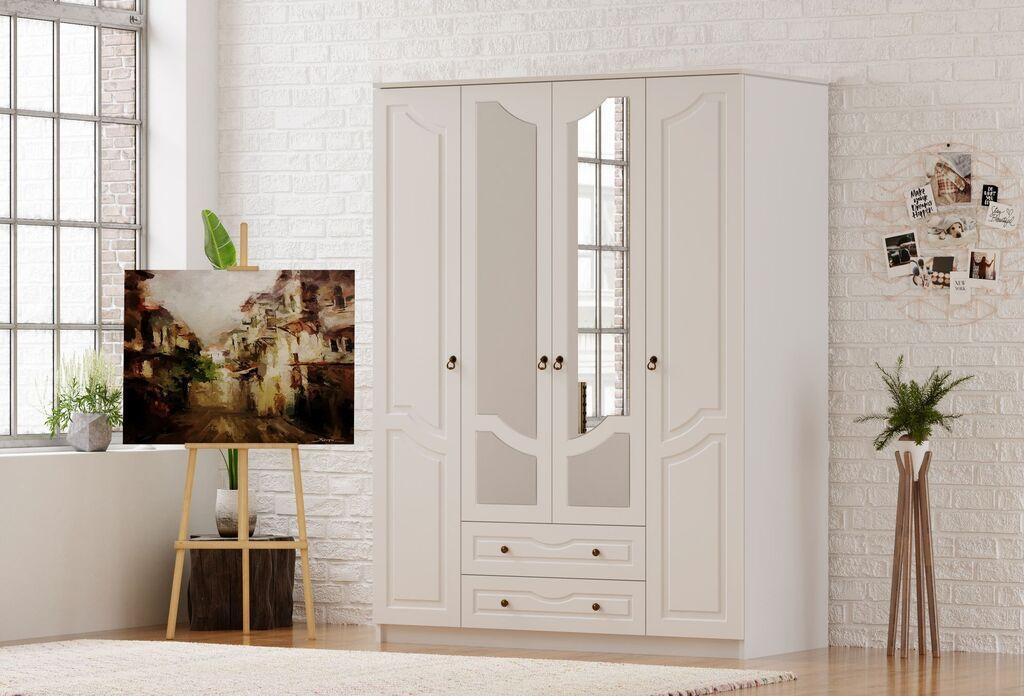 Hanah Home Ormar Rb-106, 140x210x52 cm, Bijeli