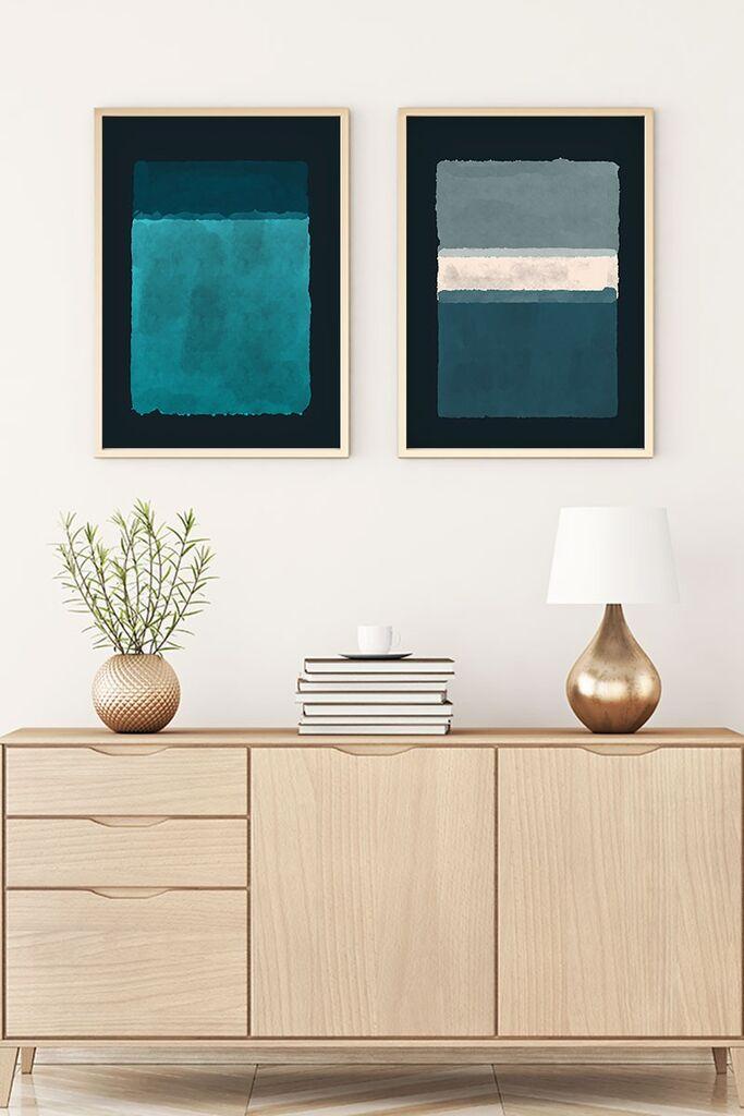 Wallity Uramljena slika Huhu90, 20x30 cm , 2 dela