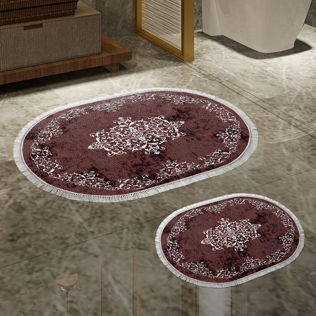 L'essentiel Maison Set od 2 kupaonska tepiha Bordeaux