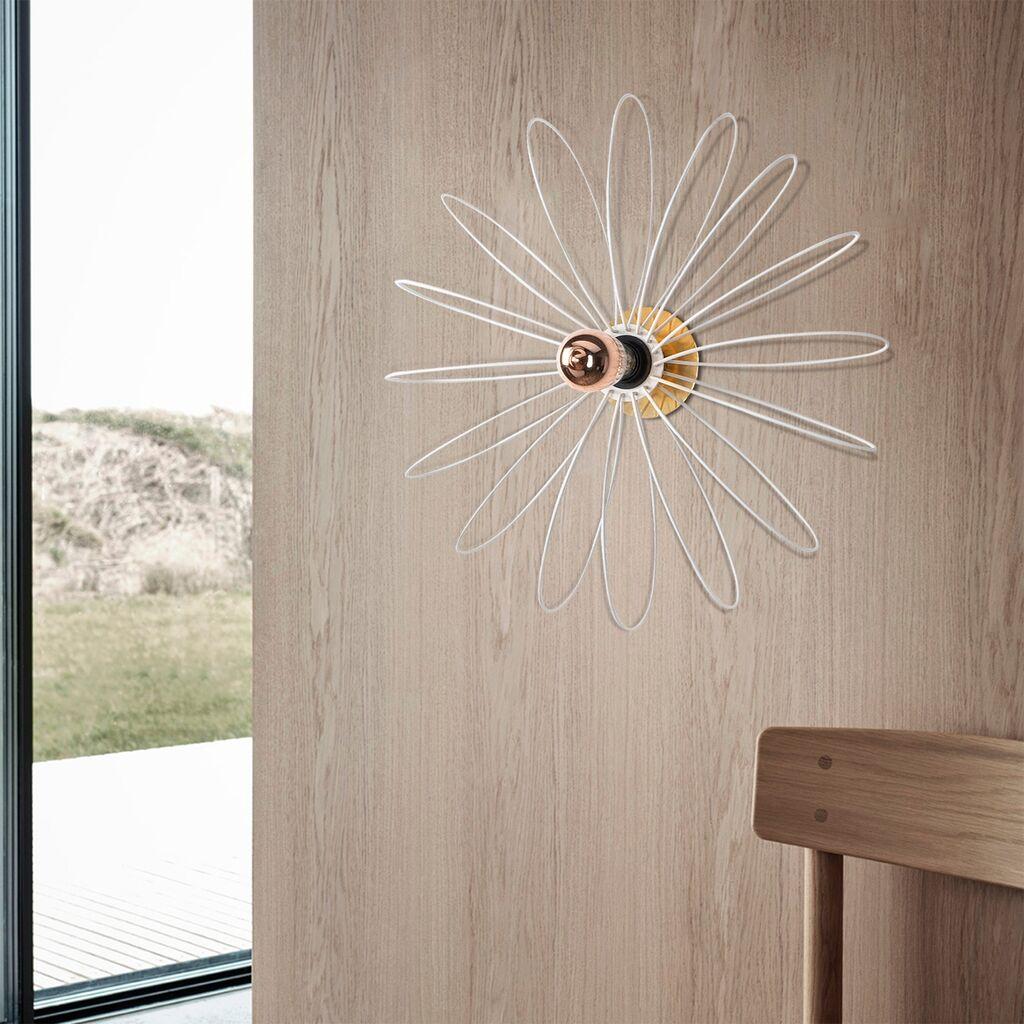 Opviq Zidna lampa E27 Max 40W, Bijela