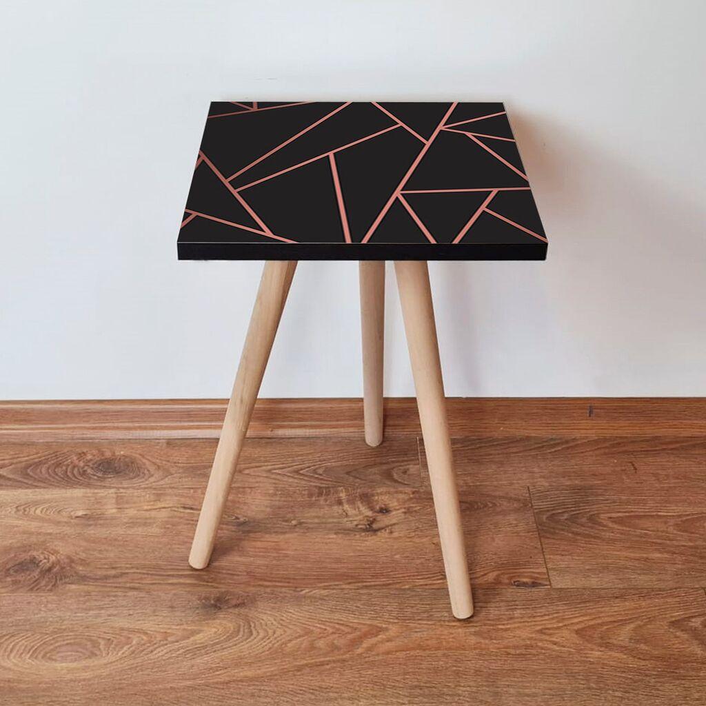 Hanah Home Club sto Shp335, 35x42x35 cm, crni