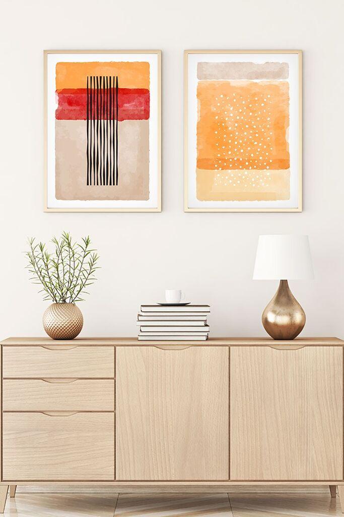 Wallity Dekorativna slika Huhu57 - 70 x 50, 50x70cm, 2 dela