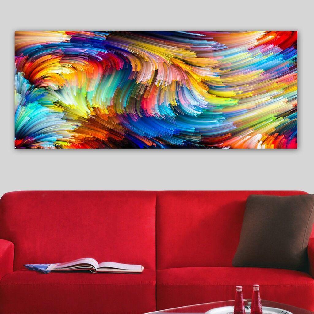 Wallity Slika na platnu 50x120cm