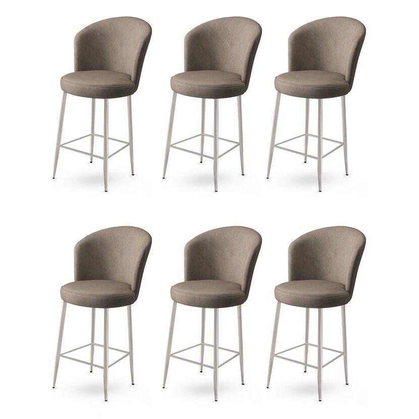 Hanah Home set barskih stolica Alte, 6 dijelova, bež