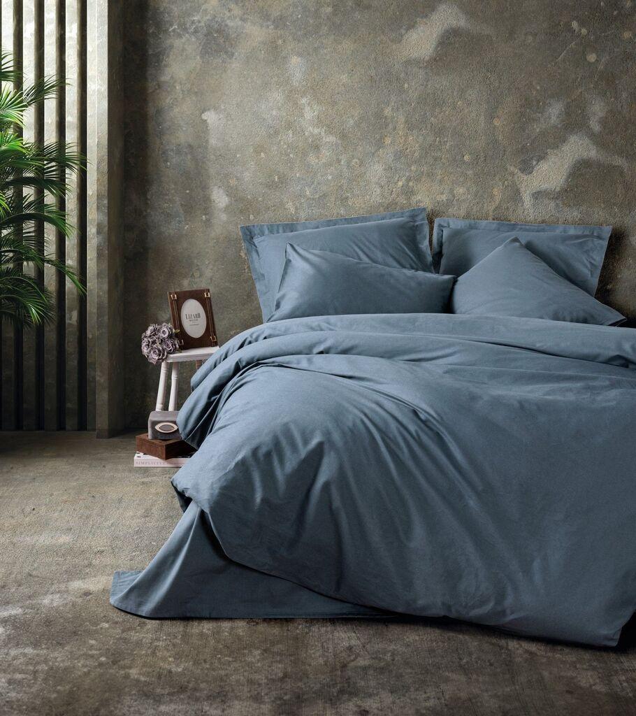 L'essentiel Maison Komplet posteljina Plain, 200x220 cm, Antracit