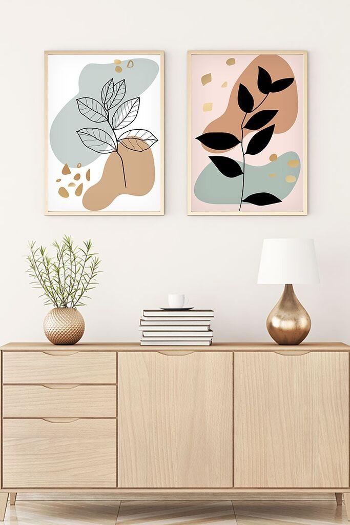 Wallity Uramljena slika Huhu70, 35x50 cm , 2 dela