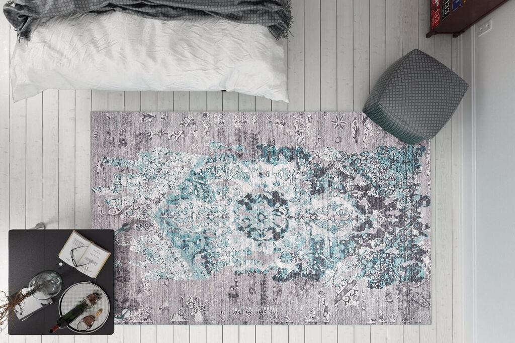 Conceptum Hypnose tepih Fusion Chenille 198, 75x230cm, tirkizna