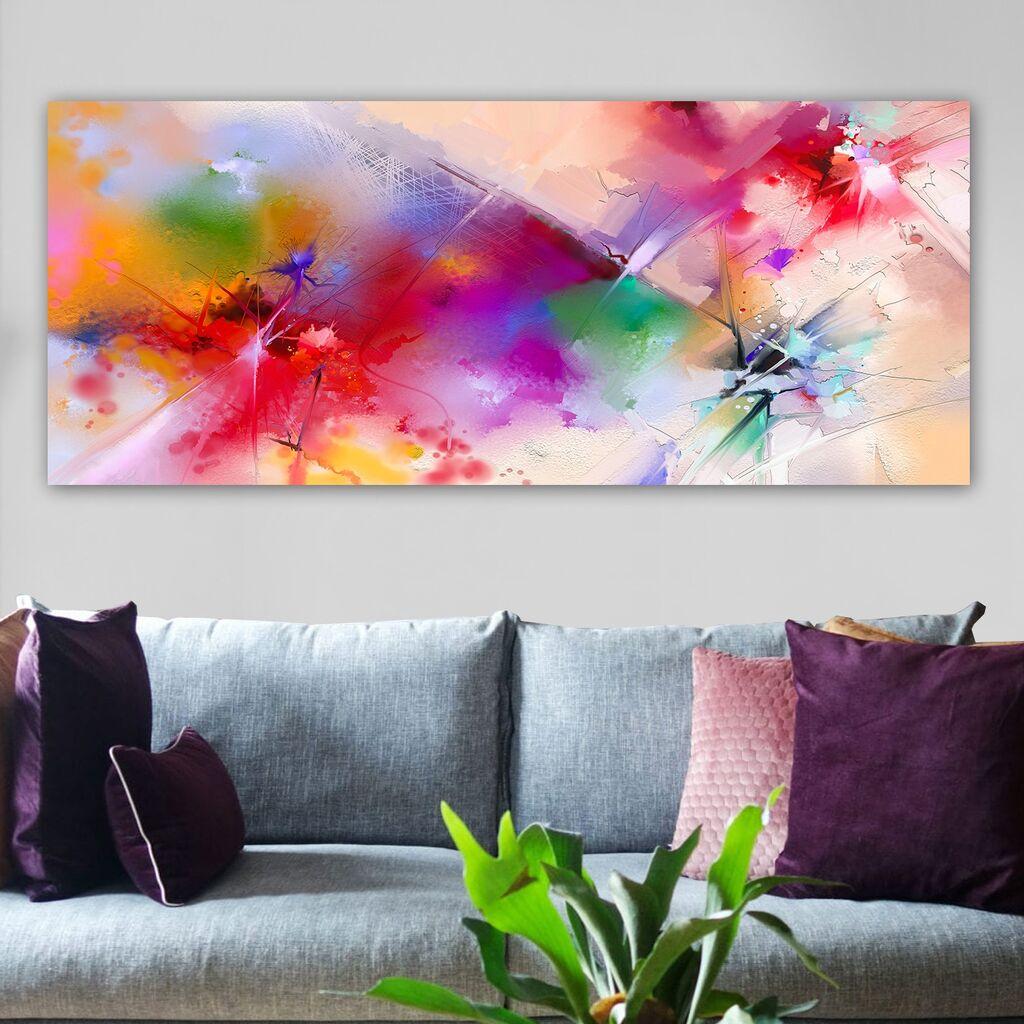 Wallity Slika na platnu 50x120cm