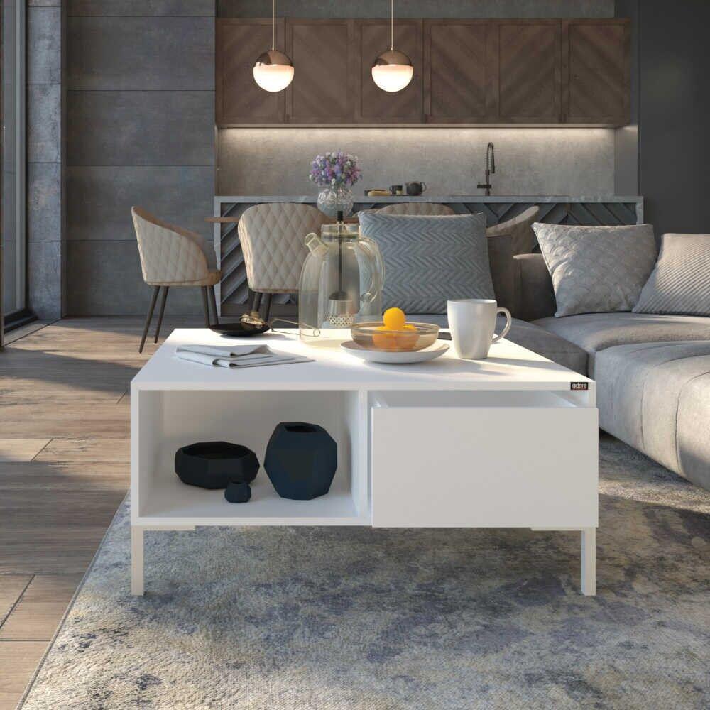 Hanah Home Club sto Shp-660-Dd-1, 90x42x90 cm, Bijeli