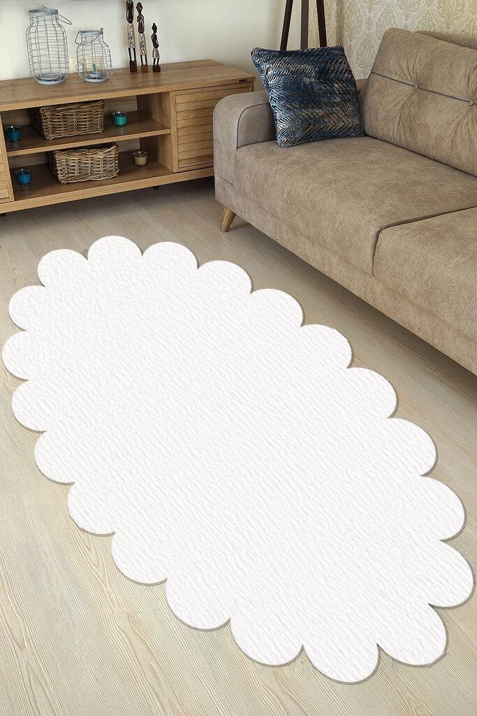 Conceptum Hypnose tepih Ellipse Daisy, 150x230 cm, bijeli