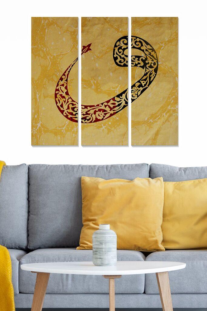 Wallity Slika MDFVAV1, 70x50 cm, 3 dela
