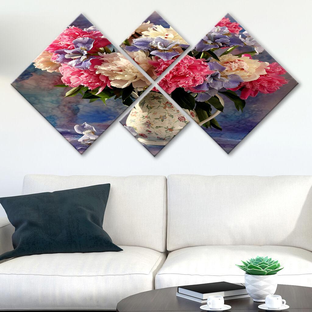Wallity Slika 4MDF1428171965, 60x115 cm, 4 dela