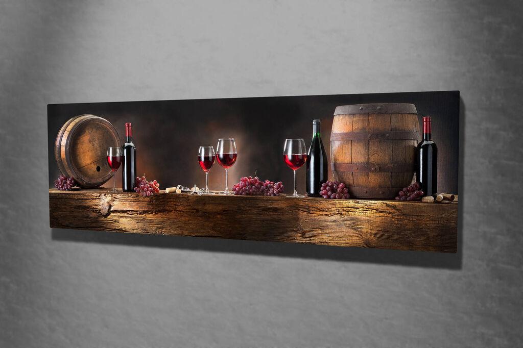 Wallity Slika na platnu 30x80cm
