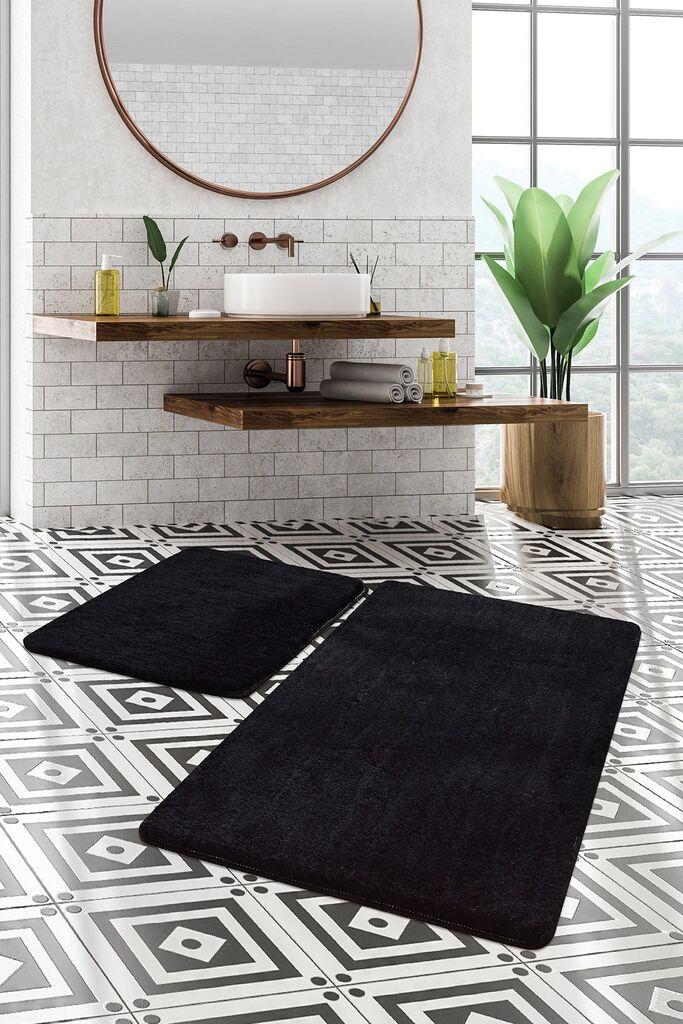 L'essentiel Maison Otirač za kupatilo Hawaii, 2 komada, crna