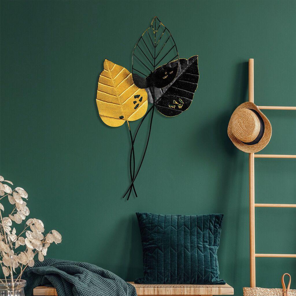 Wallity Zidna dekoracija Fall 2, 45x85 cm, Žuto-crna