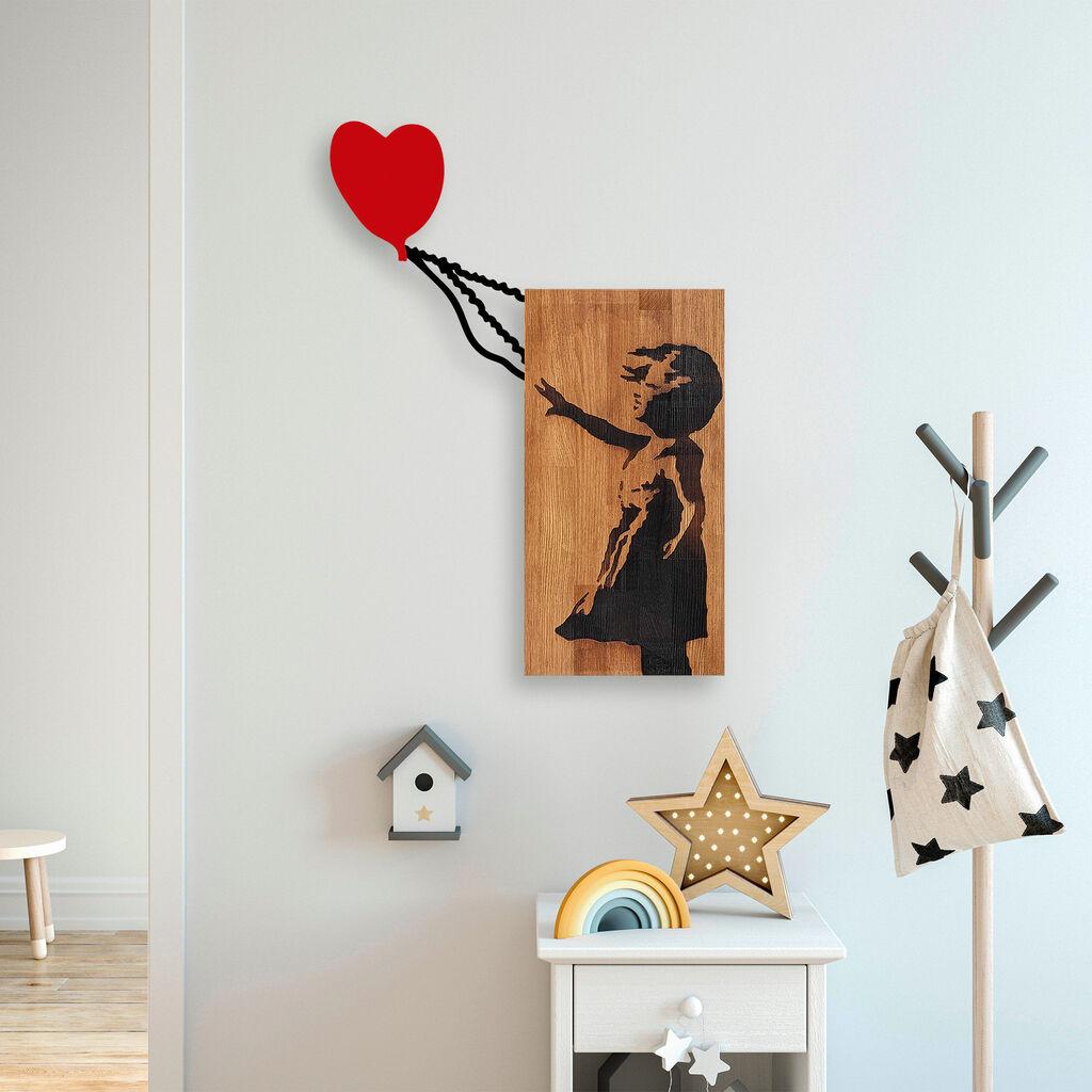 Wallity Zidna dekoracija Banksy 15, 83x60cm