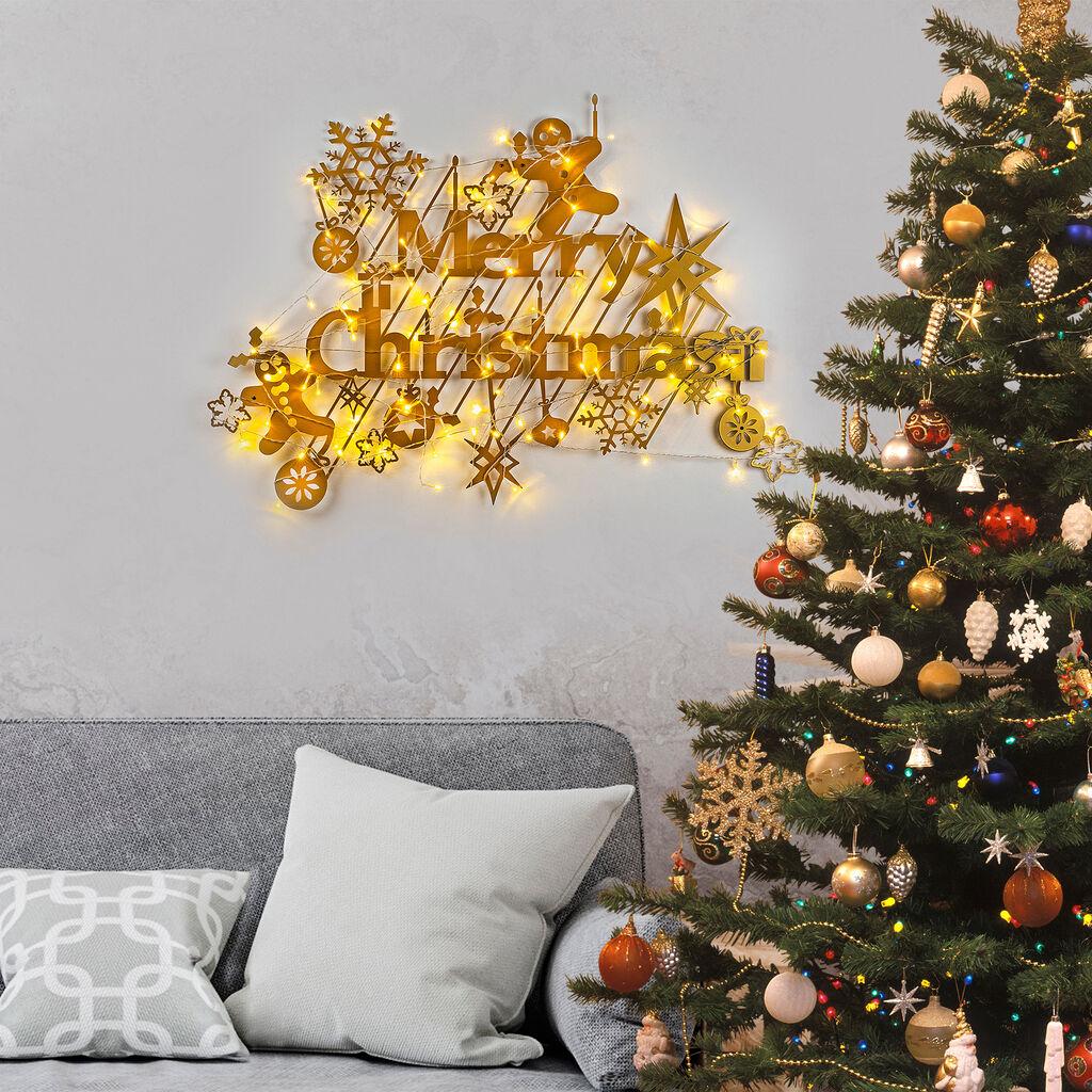 Wallity XMASGOLD 023 Zidna dekoracija