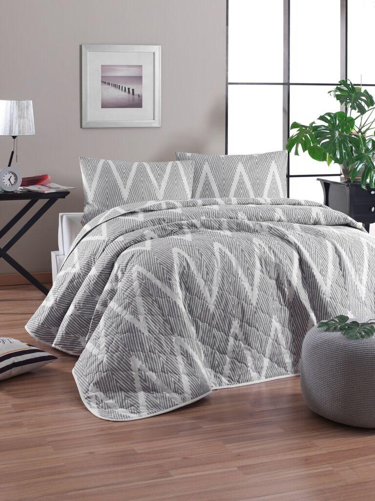 L'essentiel Maison set posteljine Olivia, 160x220 cm, siva
