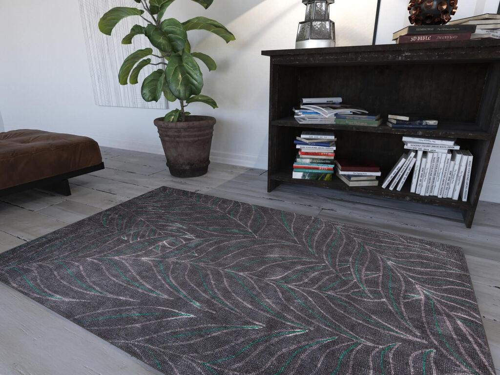 Conceptum Hypnose tepih Ada Gonul -AL 347, 140x190 cm, antracit-zelena