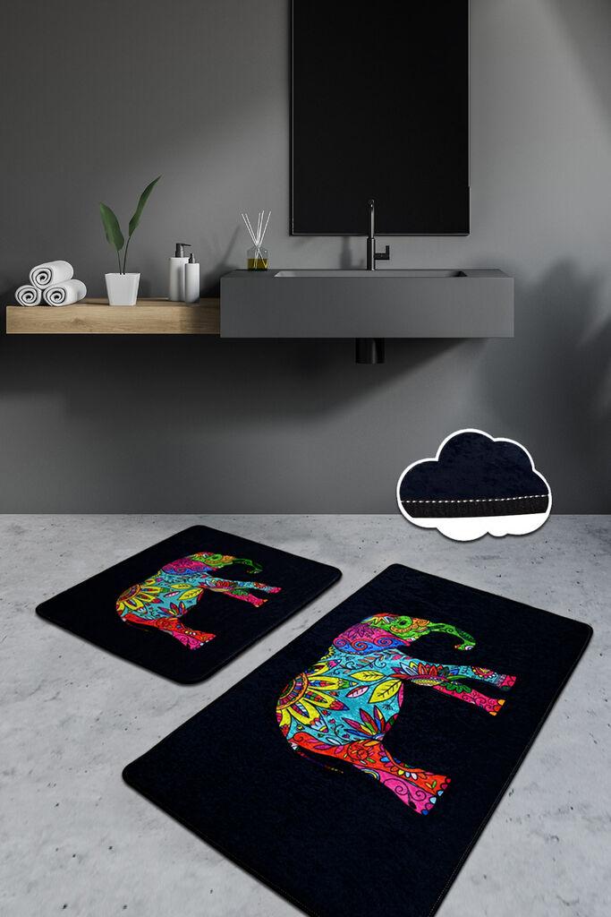 L'essentiel Maison Set od 2 kupaonska tepiha Šarene