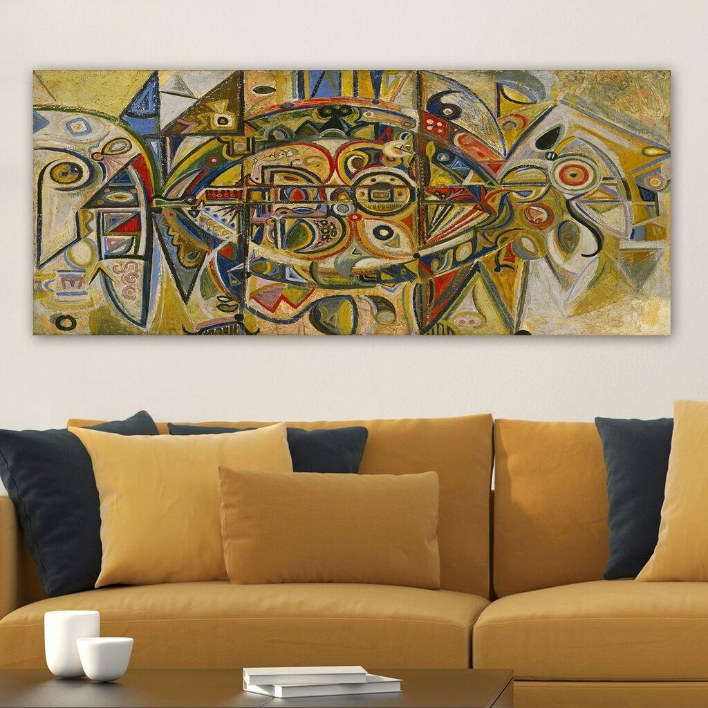 Wallity Slika na platnu 50x120cm