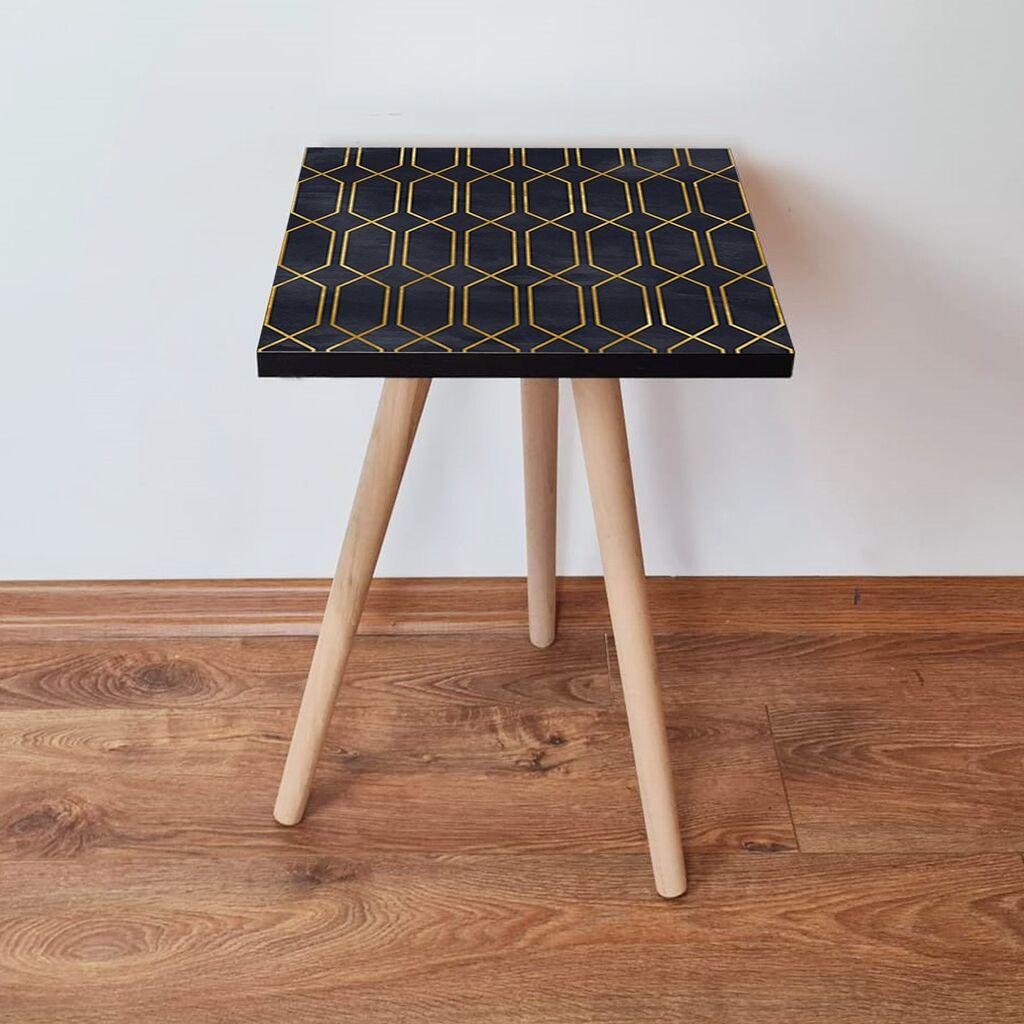 Hanah Home Club sto Shp154, 35x42x35 cm, crni