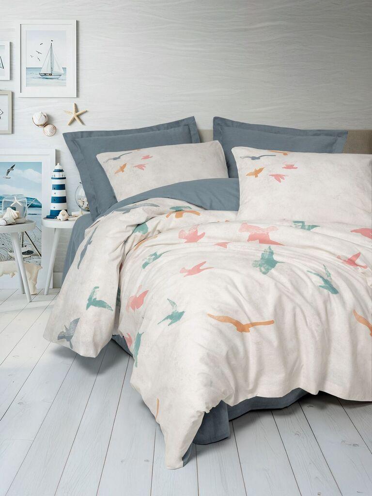 L'essentiel Maison Kaija set posteljine, 200x220 cm, plava