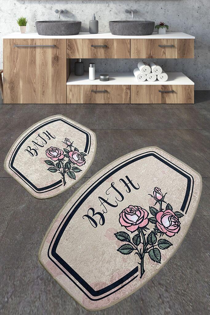 L'essentiel Maison Set od 2 kupaonska tepiha Šarene