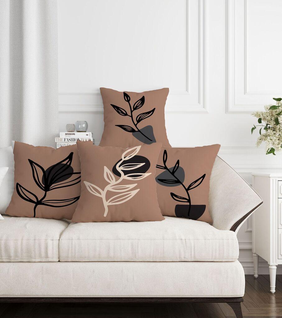 Aberto Design Set ukrasnih jastučnica ASR-plw4-16, 43 x 43 cm, 4 komada, Višebojne