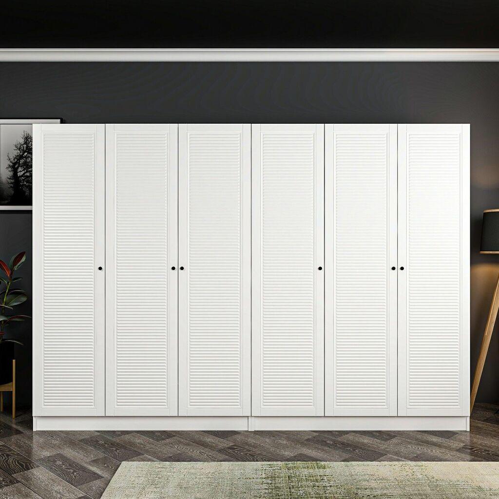Hanah Home Kale Mebran 8424 Ormar, 270x210x52cm, Bijeli