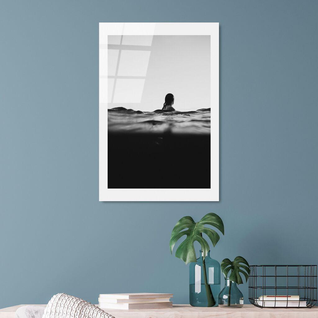 Wallity Slika od kaljenog stakla 30x45cm