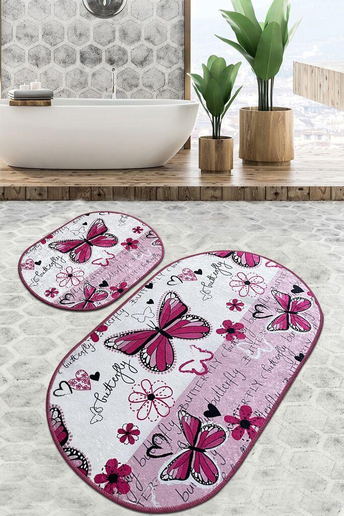 L'essentiel Maison Set od 2 kupaonska tepiha Šarene
