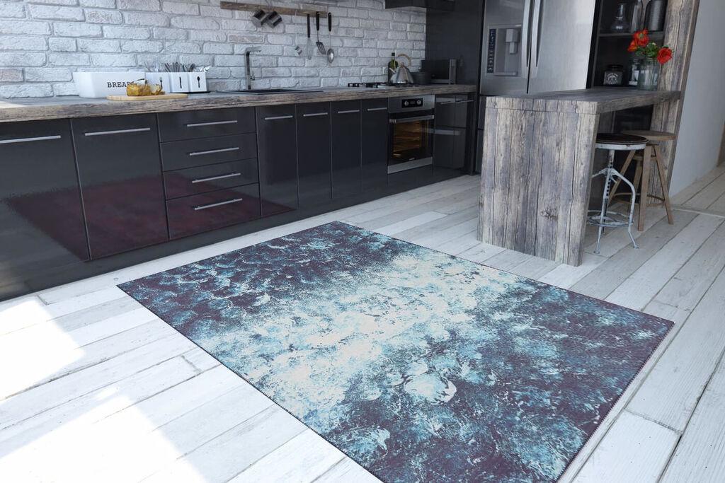 Conceptum Hypnose tepih Ada Gonul Chenille 300, 75x150cm, plava